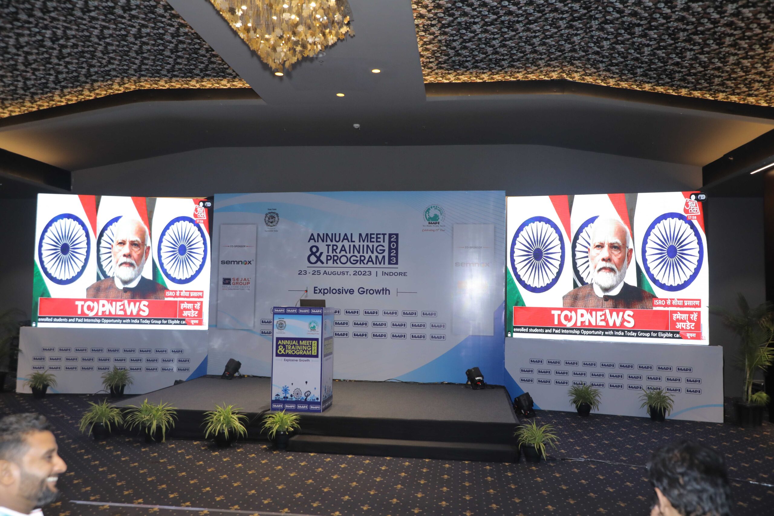 Corporate event planning and stage production services
